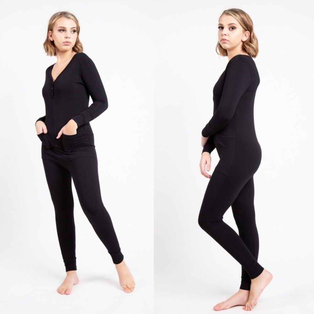 Nwt! Smash + Tess Wednesday Romper in Midnight Black